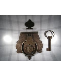 Kistslot ijzer geroest, 70 mm