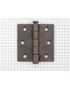 Deurscharnier 63mm geroest (platkop)