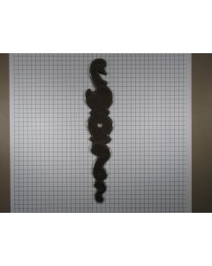 Achterplaat L, ijzer geroest