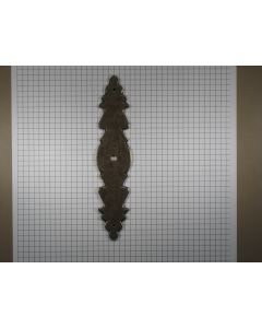 Achterplaat, ijzer geroest