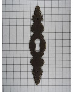 Sleutelplaat geroest