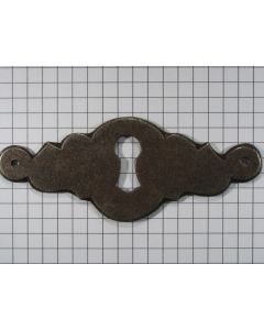 Sleutelplaat geroest