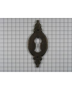Sleutelplaat V, ijzer geroest