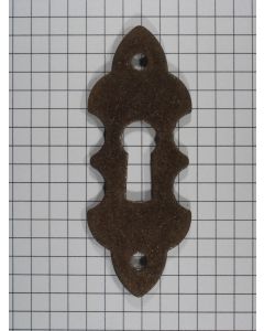 Sleutelplaat geroest