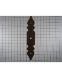 Achterplaat ijzer geroest