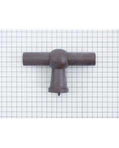 Kraanknop 70 mm ijzer geroest