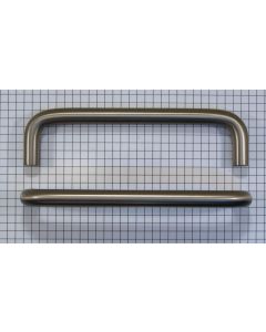 Greep, 138mm, hoh 128mm, RVS-look