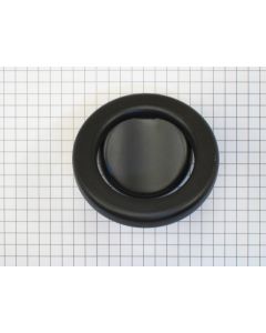 Greep, ring, 60mm, mat zwart