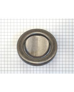 Greep, ring, 60mm, oud tin