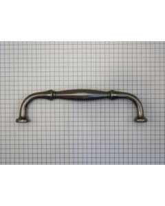 Greep, gietijzer blank, 142 x 15 mm