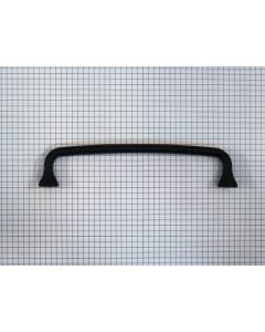 Greep gietijzer, zwart,13 x 160 x 179 mm