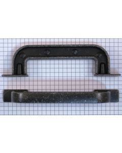 Greep loft, oud ijzerkleur, zamac 96 mm