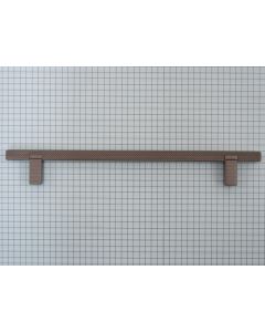 Greep geribbeld mat brons 9x160x209mm