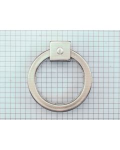 Ringgreep vast, 60 mm, mat nikkel