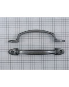 Greep, ijzer blank lak, 148 mm