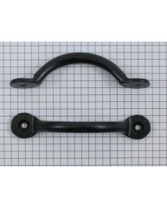 Greep, ijzer zwart, 98 mm