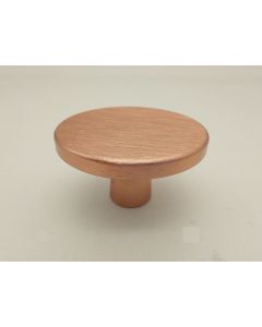 Knop, aluminium, koper, 42 mm