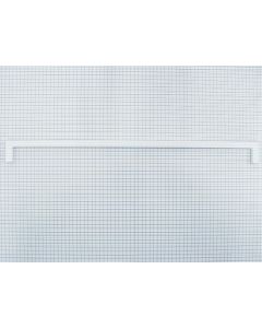 Greep, zamac, mat wit, 320 mm