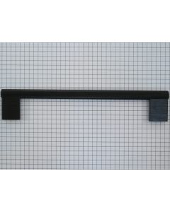 Greep ribbel, aluminium, zwart, 160 mm