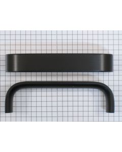 Greep, mat zwart, 96 mm hoh
