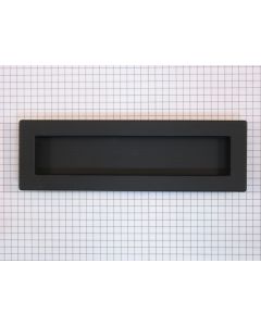 Infreesgreep mat zwart 160x50x11mm