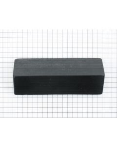 Hoekgreep gietijzer, mat zwart 96 mm