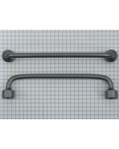 Greep, zamac, 128 mm, zink oxide