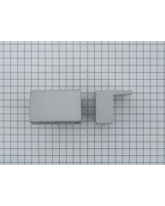 Knop, zamac, gehoekt, econikkel