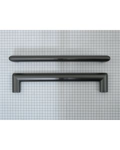 Beugelgreep, gun metal, 160 mm