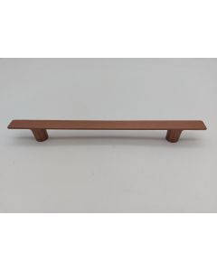 Relinggreep plat 160 mm mat brons