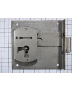 Halfopdekslot ijzer 50 mm L