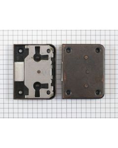 Opdekslot brons 25 mm