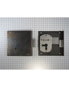 Halfopdekslot brons 45 mm L