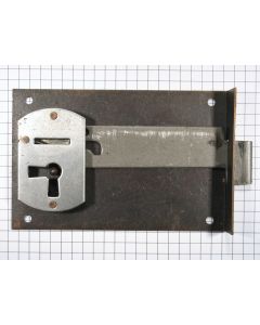 Halfopdekslot brons 80 mm L