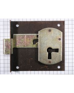 Halfopdekslot brons 50 mm R