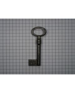 Sleutel gietijzer 60 mm met gat