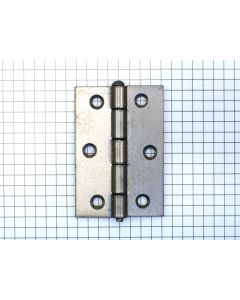 Scharnier ijzer blank gelakt ,63 x 42 mm