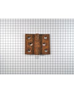 Scharnier geroest (ongelakt) 4x 5 cm