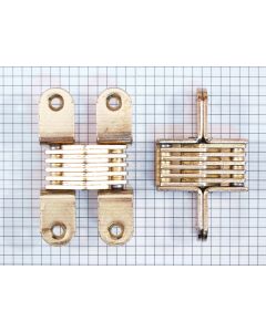 Onzichtbaar scharnier vermessingd 80 mm