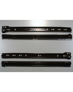 Paar ladegeleiders bruin, 50cm