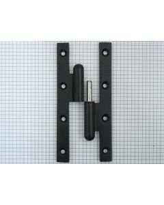 Deurpaumelle L, 160x60, zwart