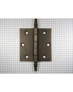 Deurscharnier 76 mm ijzer verbronsd, vaa