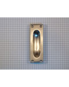 Schuifdeurgreep 10 cm matnikkel