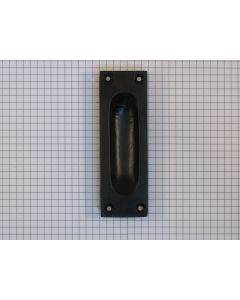 Schuifdeurgreep 10 cm zwart