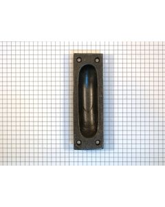 Schuifdeurgreep 10 cm ijzer geroest