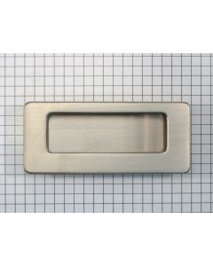 Infreesgreep 82 x 36 mm matnikkel