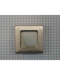 Infreesgreep 50 x 50 mm matnikkel