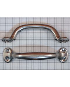 Greep geperst, 140mm, ijzer blank