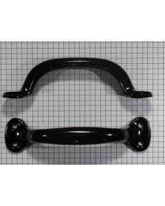 Greep geperst, 140mm, zwart