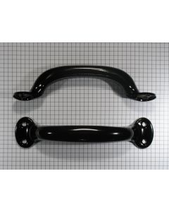 Greep geperst, 165mm, zwart